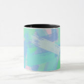 Mug la brosse frotte la texture (Centre)