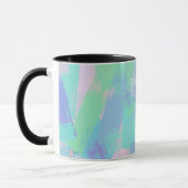 Mug la brosse frotte la texture (Gauche)