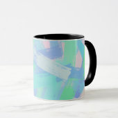 Mug la brosse frotte la texture (Devant droit)