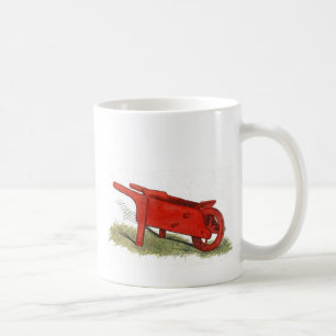 Mug La brouette rouge