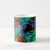 Mug La bulle psychédélique éclate les marguerites Abst (Centre)