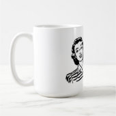 Mug La caféine est indispensable à la prise de soin (Gauche)