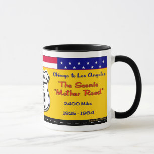 Mug La Californie - itinéraire 66