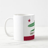 Mug La Californie surfant Bigfoot Longboard (Gauche)