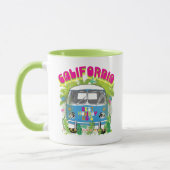 Mug La Californie surfant Van (Gauche)