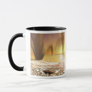 Mug La calotte glaciaire polaire du sud martienne