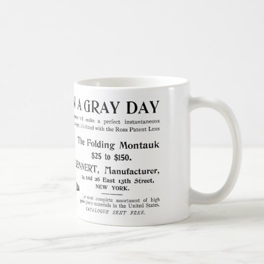 Mug La caméra Montauk (Droite)