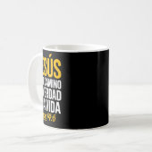Mug La Camisa De Jesus En Espanol Christian Spanish  (Devant gauche)
