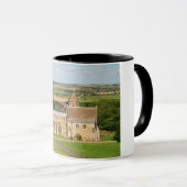 Mug La campagne anglaise décrit le château de (Devant droit)