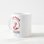 Mug La campagne de Ron Paul pour la liberté ! (Devant gauche)