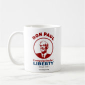 Mug La campagne de Ron Paul pour la liberté ! (Gauche)