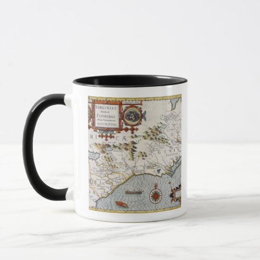 Mug La Caroline du Nord, intitulée 'article de (Gauche)