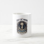 Mug La carte de tarot de chat de lune majeure arcane v (Centre)