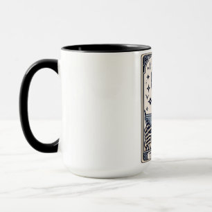 Mug La Carte de Tarot du Squelette de Joueur