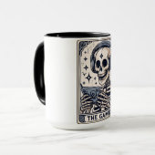 Mug La Carte de Tarot du Squelette de Joueur (Devant gauche)