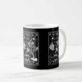 Mug La carte de tarot du thé (Devant droit)