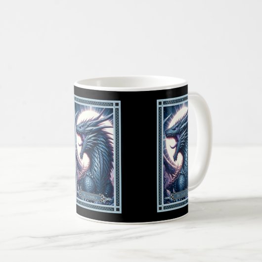 Mug La carte Godzilla Tarot (Devant droit)