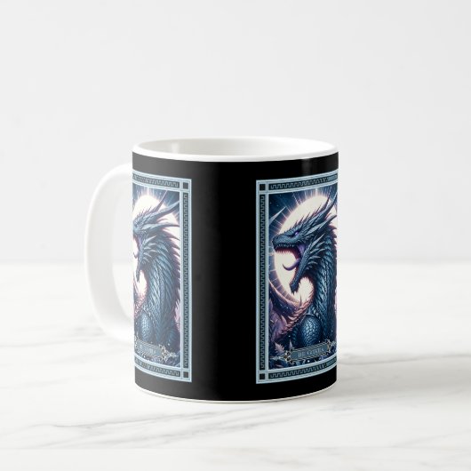 Mug La carte Godzilla Tarot (Devant gauche)
