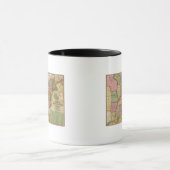 Mug La carte nationale de Mitchell de la République am (Centre)