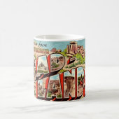 Mug La carte postale des Badlands (Centre)