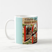 Mug La carte postale des Badlands (Gauche)