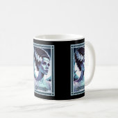Mug La carte Tarot de la mariée de Frankenstein (Devant droit)
