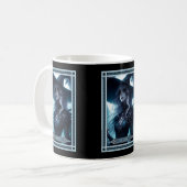 Mug La carte Tarot de sorcière (Devant gauche)
