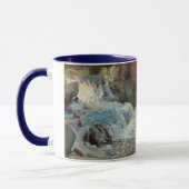 Mug La Cascade de Twachtman, Impressionnisme Vintage (Gauche)
