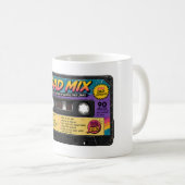 Mug La cassette rétro des années 80 "The Dad Mix" (Devant droit)