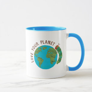 Mug La Caterpillar très affamée Aimez votre planète