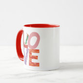 Mug La Caterpillar Très Affamée | AMOUR (Devant gauche)