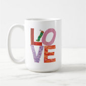Mug La Caterpillar Très Affamée | AMOUR (Gauche)