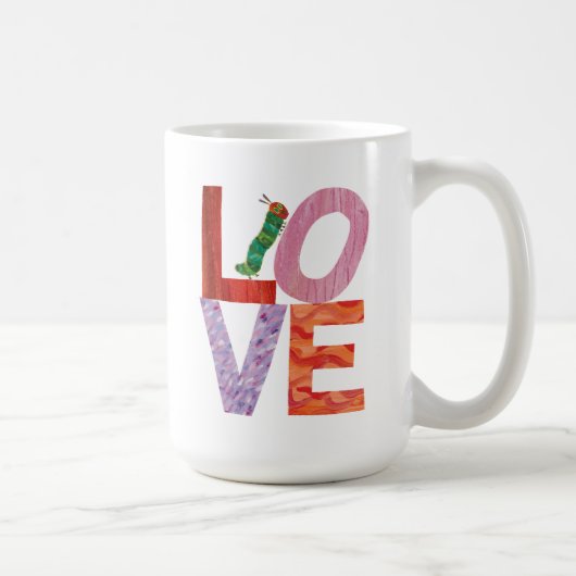 Mug La Caterpillar Très Affamée | AMOUR (Droite)