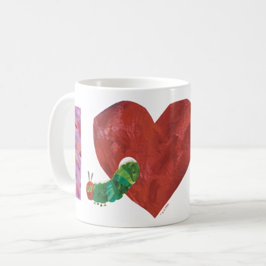Mug La Caterpillar Très Affamée | Je t'entends (Devant gauche)
