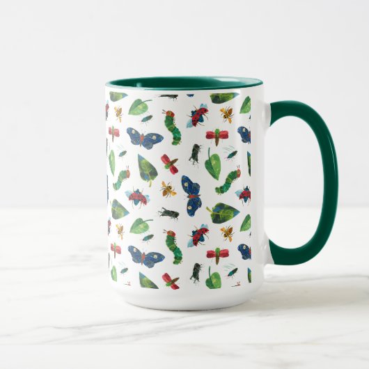 Mug La Caterpillar Très Affamée Soyez Motif (Droite)