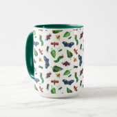 Mug La Caterpillar Très Affamée Soyez Motif (Devant gauche)