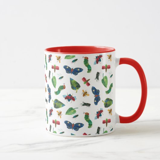 Mug La Caterpillar Très Affamée Soyez Motif (Droite)