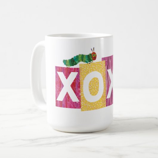 Mug La Caterpillar Très Affamée | XOXO (Devant gauche)