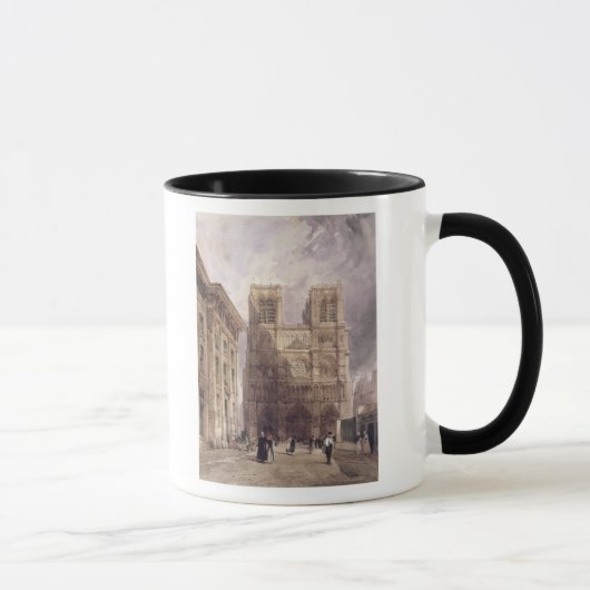 Mug La cathédrale de Notre Dame, Paris, 1836 (Droite)