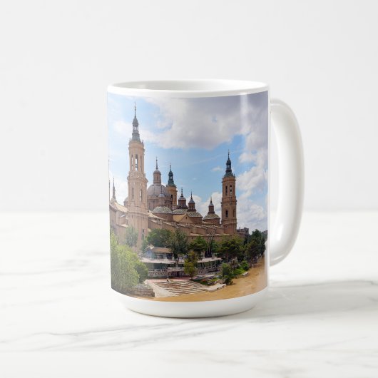 Mug La cathédrale de notre Madame du pilier et de (Devant droit)