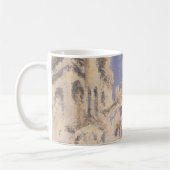 Mug La Cathédrale de Rouen, Harmonie bleue et or par C (Gauche)