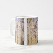 Mug La Cathédrale de Rouen, Harmony Blue Gold de Claud (Devant gauche)