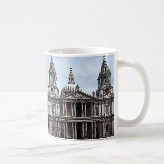 Mug La cathédrale de St Paul (Droite)