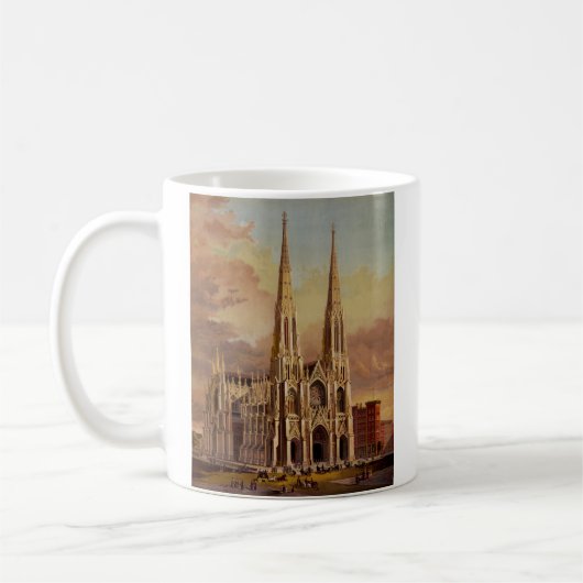 Mug La cathédrale Saint-Patrick dans le Midtown Manhat (Gauche)