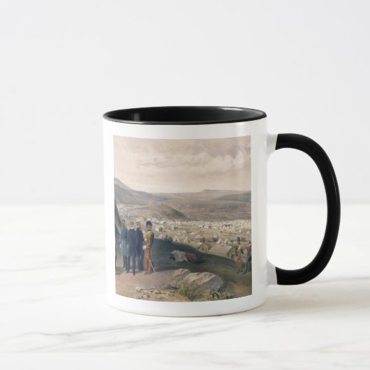 Mug La cavalerie campent, plaquent 'de Seat de guerre (Droite)