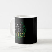 Mug La célèbre "Veni Vidi Vici" de Julius César (Devant gauche)