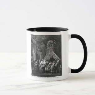 Mug La cérémonie du l'aller-à-lit de la jeune mariée
