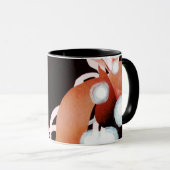 Mug La chair est le nouveau noir (Devant droit)