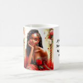 Mug La chaleur de l’amour : une coupe à l’ondulation e (Centre)