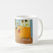 Mug La chambre à coucher de Van Gogh (les chats de (Devant droit)